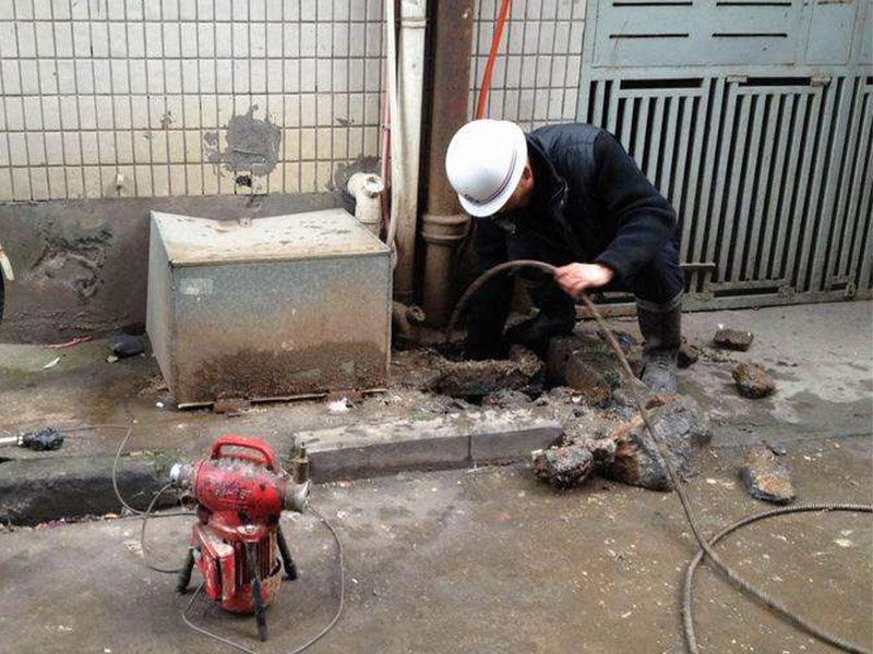 天心疏通下水道-洗菜池疏通